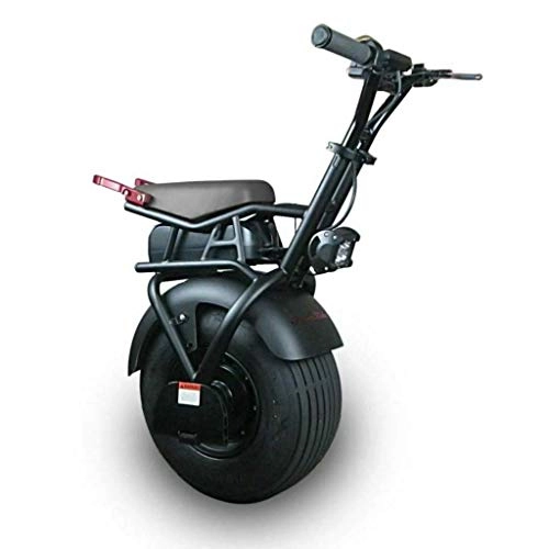 Monocycles : GYPPG Monocycle d'équilibre électrique 18 Pouces granroue Unique Scooter monocycle électrique Scooter électrique Adulte Auto-équilibrant avec Batterie au Lithium 60V puissante 1000W