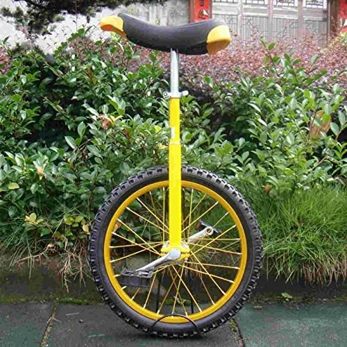 Monocycles : HH-CC Monocycle / 16" / 18" / 20" Monocycle d'entraînement pour Enfants / Adultes, Équilibre des pneus de Montagne antidérapant réglable en Hauteur Vélo d'exercice Vélo, À partir de 8 Ans, 18inch