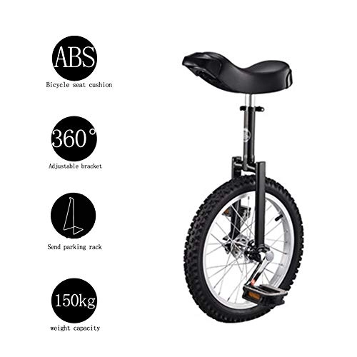 Monocycles : HL Monocycle, Montagne Pneu quilibre Cyclisme Dbutants16 18 20 24 Pouces Ajustable Charge Max 150Kg pour Cirque Jonglage Kid's / Adulte Formateur Exercice Sports