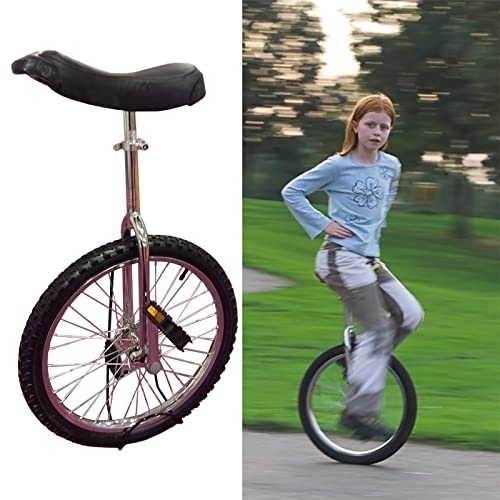 Monocycles : HWBB Monocycle Monocycle à Roues de 20 Pouces avec Support de Stationnement et Pneu Étanche, Monocycles Unisexes pour Grands Enfants Adultes, pour l'exercice en Montagne Équilibre Fitness