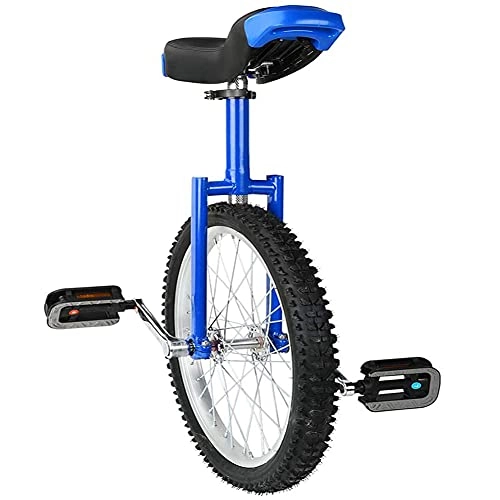 Monocycles : HYE Adultes équipement de Formation monocycle Hauteur réglable siège de Guidon Jouets d'équitation équipement de Sport pour Adultes garçons Filles Cadeaux de Vacances, Bleu