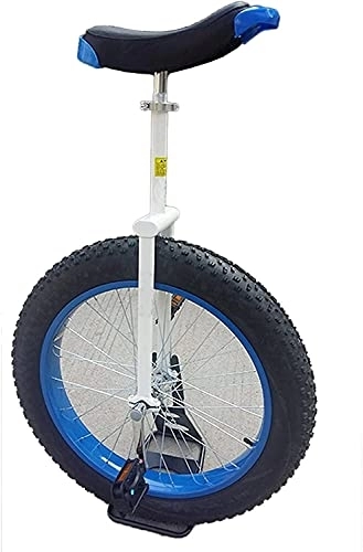 Monocycles : JINCAN Monocycle de 20 pouces, monocycle de débutant avec pneus antidérapants de montagne de butyle, sport de plein air Vélo de montagne Exercice de remise en forme avec siège facile à réglage, portan