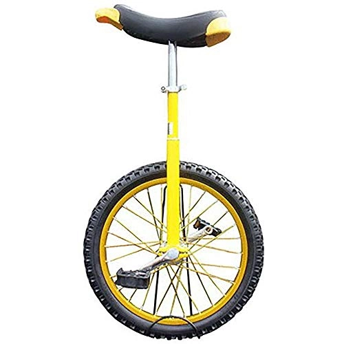 Monocycles : L&WB Children De Monocycle / Enfants / Boys (8 / 10 / 12 / 14 / 18 Ans) Monocycle, Adultes / Super-Hauteur Vélo À Vélo 24 Pouces Vélo, avec Pneus Antidérapants, Jaune, 24inch