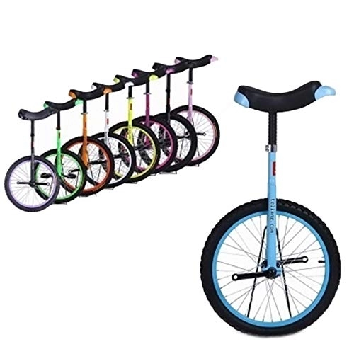 Monocycles : Lhh Monocycle Monocycle de Vélos Adultes, Monocycle D'équilibre avec Selle de Conception Ergonomique pour La Santé De l'exercice de Remise en Forme de Sports de Plein Air - Bleu (Size : 12inch)
