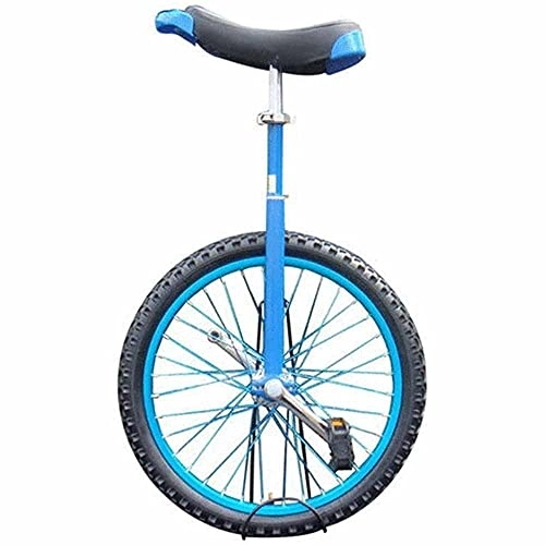 Monocycles : LJHBC Monocycle 14 / 16 / 18 / 20 Pouces Roue Monocycle pour Enfants Adultes Débutant Débutant Uni-Cycle avec Jante en Alliage Sports de Plein air Bleu(Size:14in)