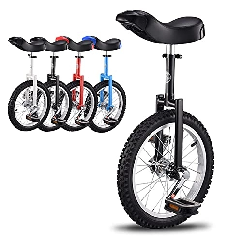 Monocycles : OHKKSD Monocycles 20 Pouces pour Adultes / Professionnels, monocycle extérieur à Grandes Roues avec Gros Pneu et Selle réglable, Facile à Ranger et à Transporter