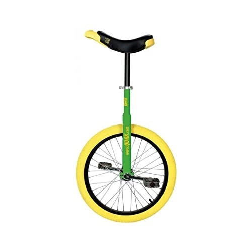 Monocycles : QU-AX EIN Wheel Luxe Adulte Unisexe, Vert, Taille Unique