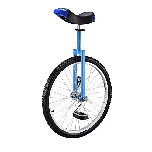 Monocycles : Siège de vélo pour Enfant 61 cm Roue Monocycle étanche Pneu butyle Roue Cyclisme Sports de Plein air Fitness Exercice Santé, Vélo d'équilibre à Roue Unique, Voyage, Voiture acrobatique (Bleu)