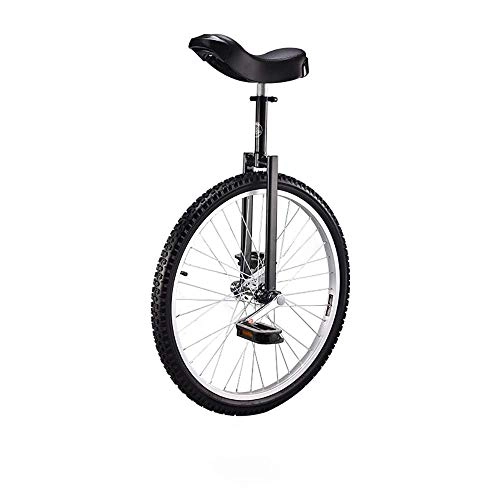Monocycles : SMLRO 24inch monocycle pour Adultes, monocycle en Plein air réglable avec Jante aolly Noir