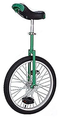 Monocycles : Unisexe Vélo monocycle, entraîneur de vélo réglable, 20 Pouces Skid Skid Skid Cycle Balance Utilisation pour débutants Enfants Adulte Exercice Amusement Fitness