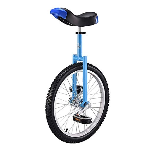 Monocycles : YANGMAN-L Monocycles pour Adultes, débutant Roue monocycle avec Jante en Alliage et pneus Skidproof, Bleu, 16 inch