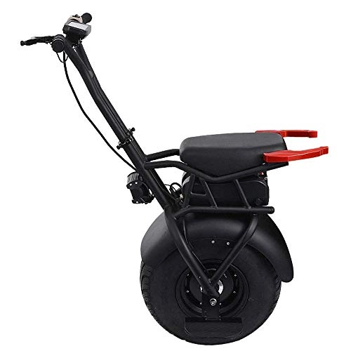 Monocycles : YUHT Scooter électrique de Moto de monocycle 1000W Une Roue Scooters Auto-équilibrés 60V Scooter de monocycle électrique pour Adultes avec monocycle de siège