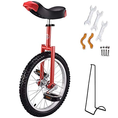 Monocycles : Yxxc Monocycle Formateur Adulte 18", pour Hommes / Femmes / Grands Enfants pour Enfants dbutants Exercice Adulte Fun Fitness, monocycle rglable