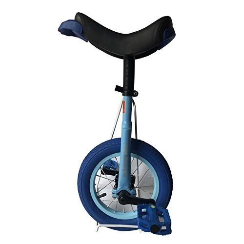 Monocycles : YYLL Bleu Monocycle 12 Pouces Roues 25cm Unisexe monocycle Siège Solde Montagne vélo d'exercice for Les Enfants / Adultes (Color : Blue, Size : 12Inch)