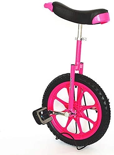 Monocycles : ZWH Monocycle Vélo Monocycle, Vélo Réglable 16 Entraîneur De Roue 2.125"Balance du Cycle De Pneus Anti-pneumatique pour Les Enfants Débutants Exercices Adultes Amusement Fitness