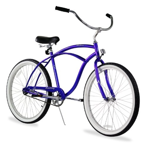 Vélos Cruiser : Firmstrong Urban Man Beach Cruiser Vélo, Bleu Marine