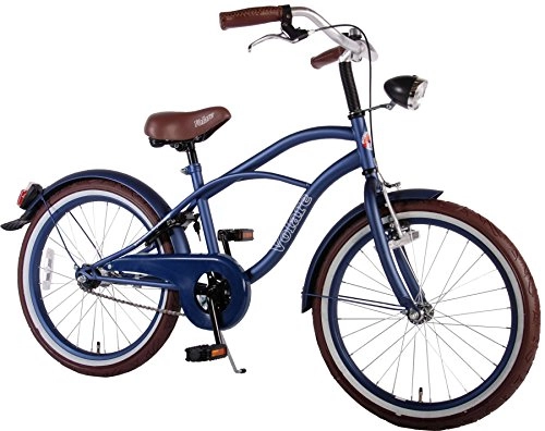 Vélos Cruiser : Kubbinga Volare Cruiser Vélo pour garçon. Enfant, Jean Bleu Mat, 20-inch