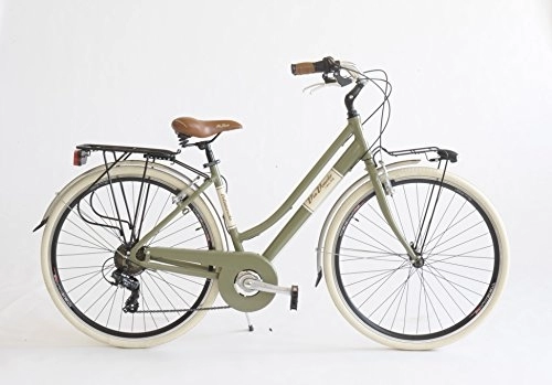 Vélos Cruiser : Via Veneto 605A Vélo pour femme, fabriqué en Italie, femme, verde oasi