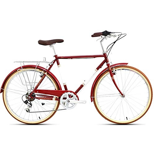Vélos Cruiser : XMIMI Vélo Adulte de Bicyclette Adulte de Voiture de Ville de Banlieue de Voiture de Banlieue de Vitesse de Bicyclette Vitesse de 26 Pouces 7