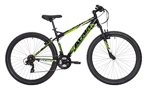 Vélos de montagnes : Atala 'Mountain Bike Station Noir / Vert 21 V 27.5 Taille l (Taille 185 – 200 cm)