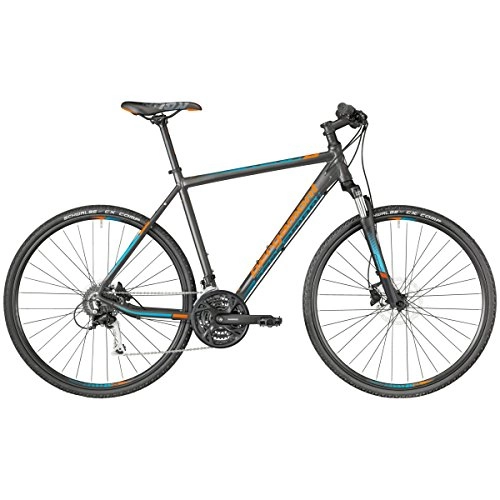 Vélos de montagnes : bergamont Helix 5.0 Cross Trekking Vélo Gris / Orange / Bleu 2018