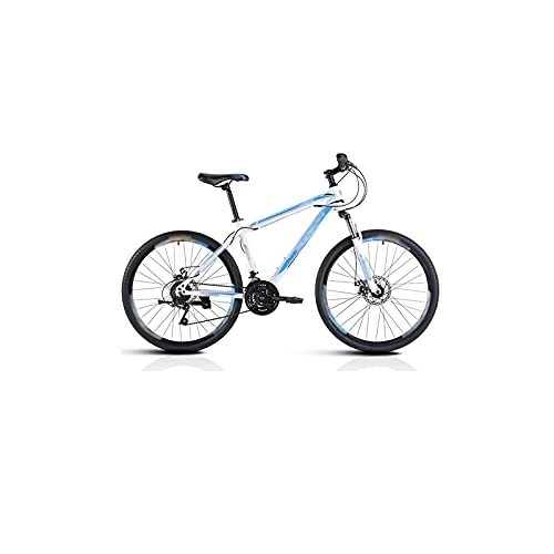 Vélos de montagnes : Bicycles for Adults Mountain Bike Men's Single-Speed Student Shock-Absorbing Off-Road Shock-Absorbing Car (Color : Blue)