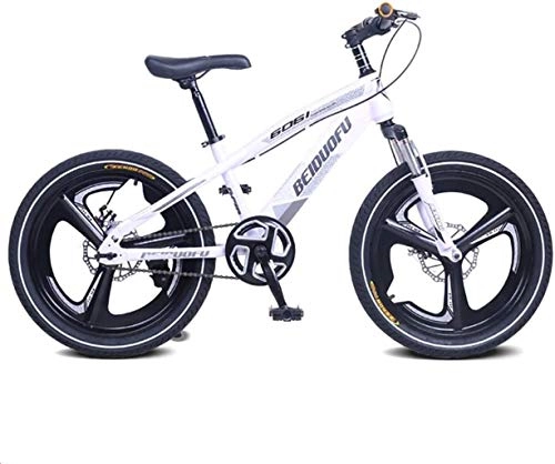 Vélos de montagnes : Ceiling Pendant Adult-bcycles BMX VTT avec Fourche à Suspension, séparée Vitesse vélo Double Disque de Frein Enfants vélo Système, VTT en Acier au Carbone (Color : Grey, Size : 16Inch)