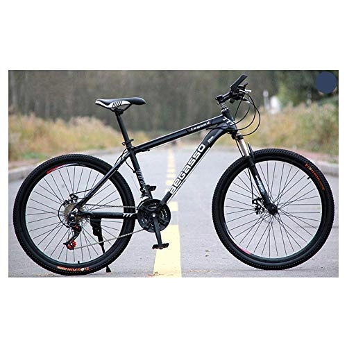 Vélos de montagnes : Chenbz Sports de Plein air 26" Mountain Bike Unisexe 2130 de vélo de Montagne délais, HighCarbon Cadre en Acier, Trigger Maj (Color : Grey, Size : 30 Speed)
