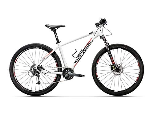 Vélos de montagnes : Conor 8500 27, 5 " Vélo Cyclisme Unisexe Adulte, Blanc / Rouge (Multicolore), XL
