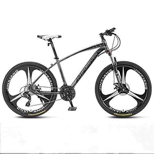 Vélos de montagnes : CPY-EX Mountain Bike 21 / 24 / 27 / 30 Speed ​​System Double Frein à Disque VTT 27.5 Pouces Roues vélo (Blanc, Rouge, Bleu, Noir), D1, 27
