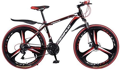 Vélos de montagnes : CSS Vélo de montagne de 26 pouces, cadre en acier à haute teneur en carbone et alliage d'aluminium, frein à double disque, VTT semi-rigide 6-24, B, 21 vitesses