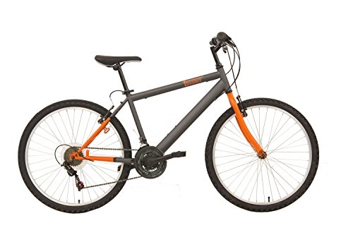 Vélos de montagnes : F.lli Schiano Thunder Bike Homme, Orange / Gris, 26"