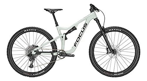 Vélos de montagnes : Focus Jam 6.8 29R Full suspension VTT 2022 (XL / 47 cm, gris ciel)