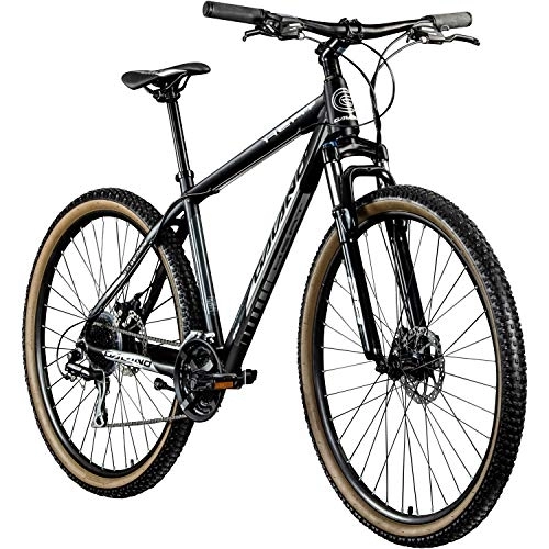 Vélos de montagnes : Galano VTT Hardtail 29" Heat VTT 24 vitesses (gris / noir, 48 cm)