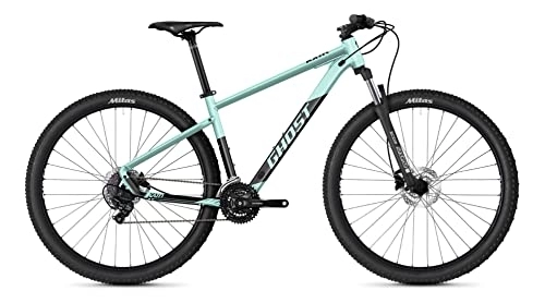Vélos de montagnes : Ghost Kato 29R Mountain Bike 2022 (XL / 52 cm, vert menthe clair nacré / noir – mat)