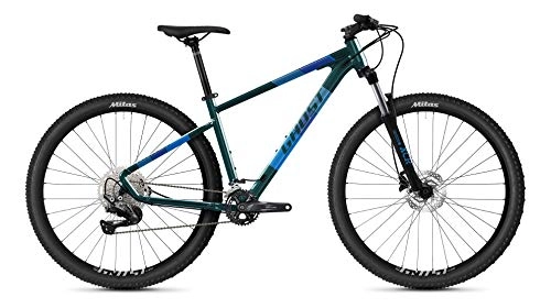 Vélos de montagnes : Ghost Kato Advanced 27.5R AL U VTT 2021 (S / 40 cm, bleu pétrole / océan)