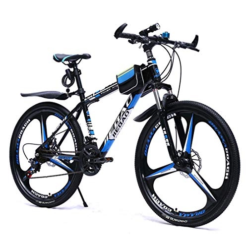 Vélos de montagnes : GRXXX Frein Disque Double Roue 26 Pouces, Blue-26 inches