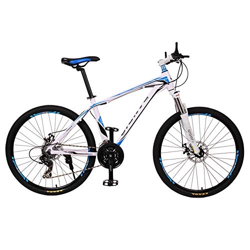 Vélos de montagnes : H-LML Vélo de Montagne en Aluminium Vélo de Montagne en Aluminium 27 Vitesses / 30 Vitesses, Blue, 27