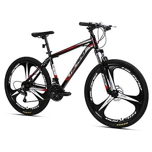 Vélos de montagnes : Hiland Mountain Bike, 3 / 6 / Multi-Spokes, Shimano 21 Speeds Drivetrain, Aluminium Frame 26" Roues de vélo pour homme et femme VTT