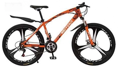 Vélos de montagnes : HYCy Vélo De Montagne pour Adulte, Cadre en Acier À Haute Teneur en Carbone, Vélos Tout Terrain Semi-rigides