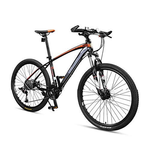 Vélos de montagnes : JXJ VTT Vélo 26 Pouces Alliage D'aluminium Cadre Vélo de Montagne Tout Suspendu 33 Vitesses Double Frein à Disque Bikes pour Hommes et Femmes