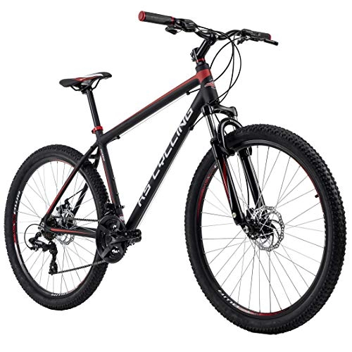 Vélos de montagnes : KS Cycling Mixte - VTT Hardtail 27.5" Xceed Noir / Rouge RH 42cm 27.5