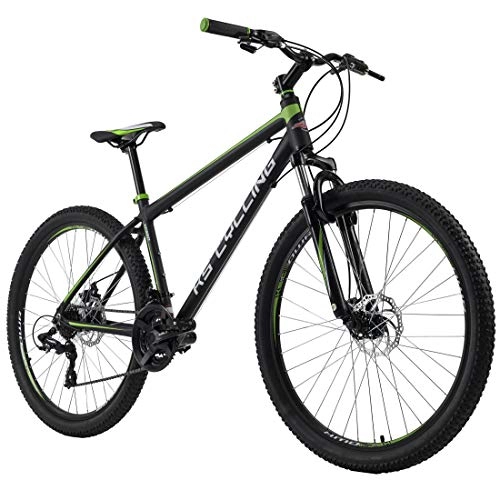 Vélos de montagnes : KS Cycling Mixte - VTT Hardtail 27.5" Xceed Noir Vert RH 50cm 27.5