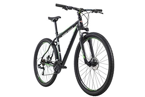 Vélos de montagnes : KS Cycling Mixte - VTT Hardtail 29" Sharp Noir Vert RH 51cm 29