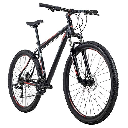 Vélos de montagnes : KS Cycling Mixte - Vélo VTT Hardtail 29" Sharp Noir Rouge RH 43cm 29"