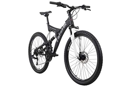 Vélos de montagnes : KS Cycling VTT Fully 26" Topspin Noir / Gris RH 51 cm 26"