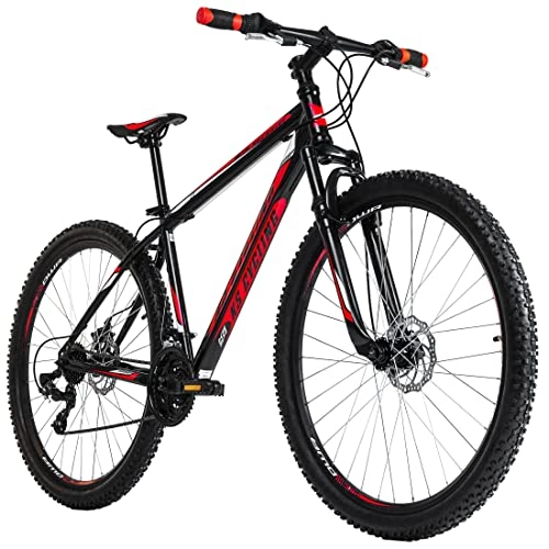 Vélos de montagnes : KS Cycling VTT Hardtail 29'' Sharp Noir / Rouge RH 46 cm Adulte Unisexe, 29 Zoll