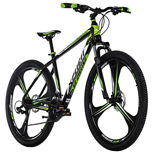 Vélos de montagnes : KS Cycling VTT Hardtail 29" Xplicit Noir / Vert RH 53 cm Adulte Unisexe, Zoll