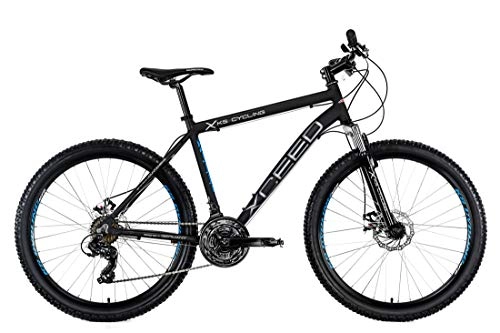 Vélos de montagnes : KS Cycling VTT Semi-Rigide 26'' Aluminium Xceed Noir TC 48 cm Adulte Unisexe, 48