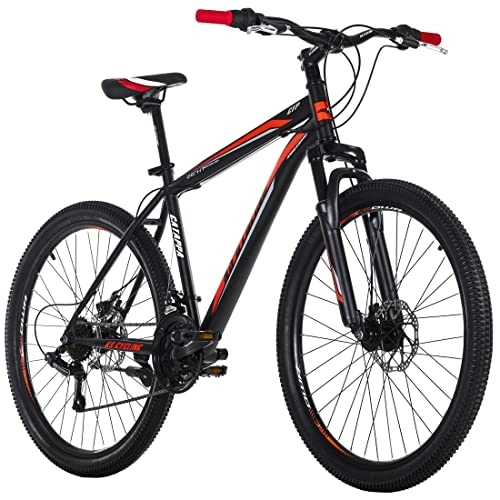 Vélos de montagnes : KS Cycling VTT Semi-Rigide 26" Catappa Noir-Rouge TC 46 cm